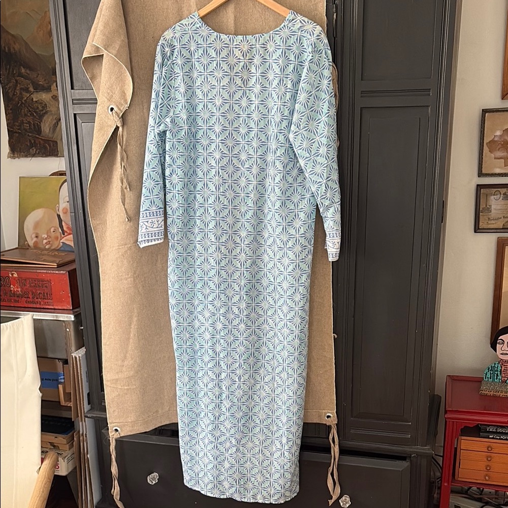 Alicia Bell Cotton Voile Kaftan Dress - Picture 4 of 5